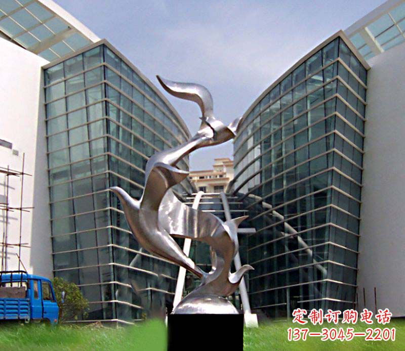 宁波大雁不锈钢雕塑