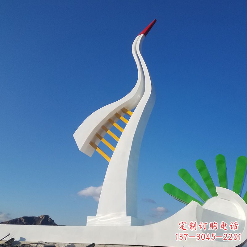 宁波珍贵雅致的丹顶鹤雕塑
