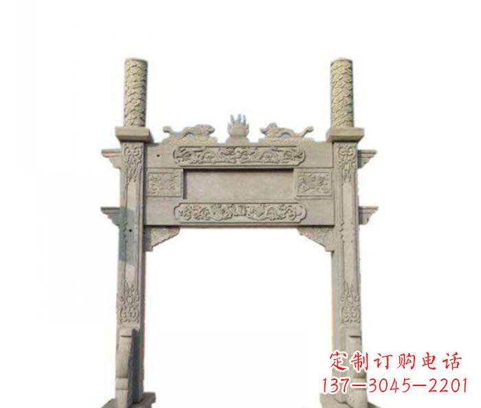 宁波产品名称中领雕塑-牌坊石雕