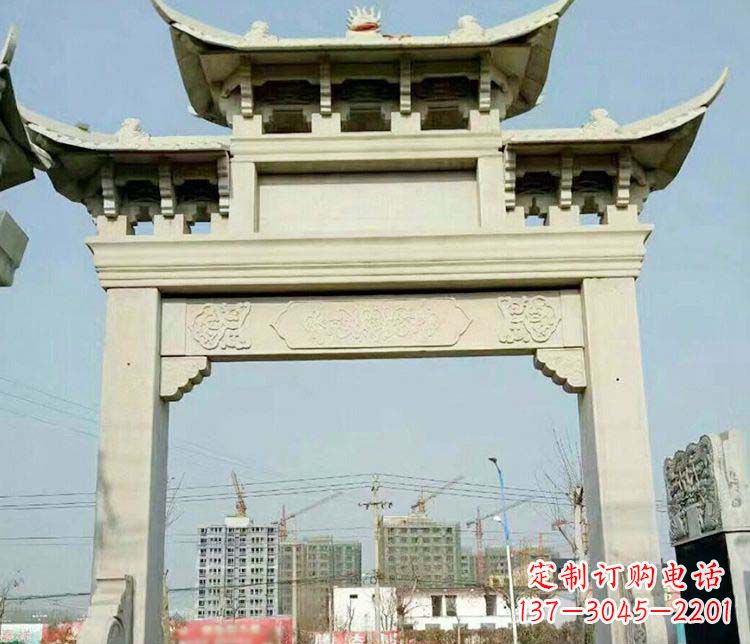 宁波精美牌坊石雕