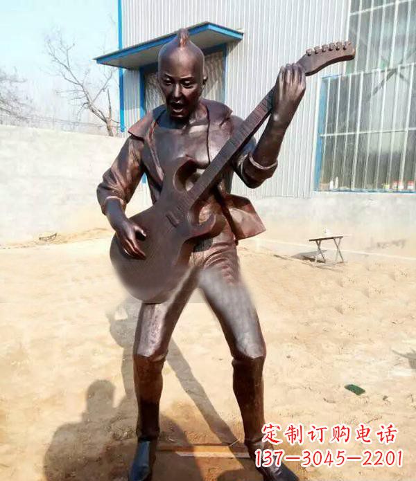 宁波音乐传奇——吉他雕塑