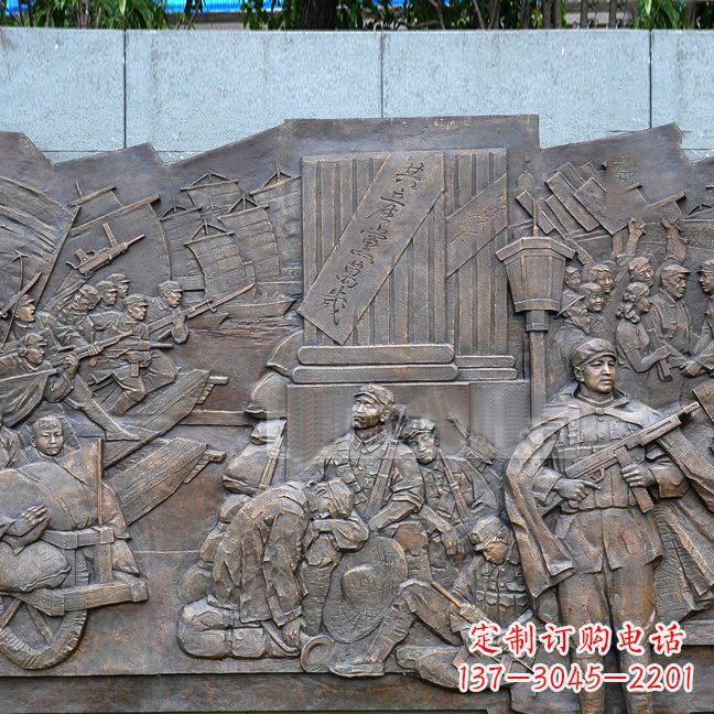 宁波纪念红军革命人物雕塑