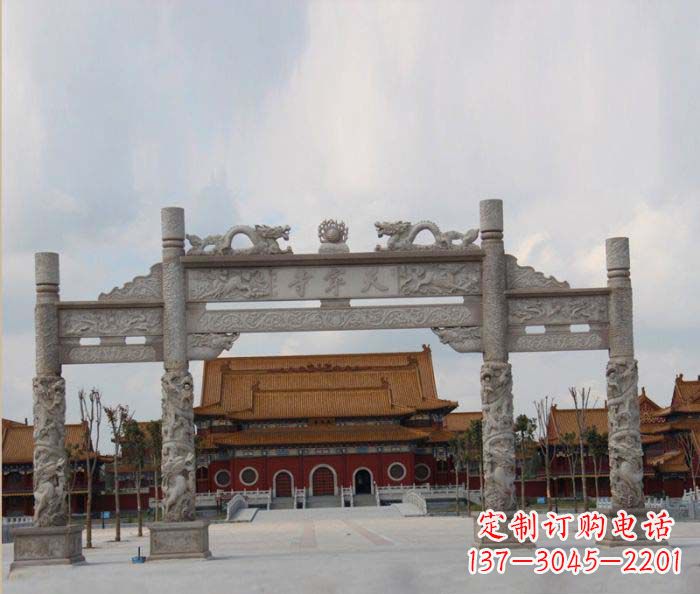 宁波牌楼雕塑中领雕塑为您打造独一无二的彰显个性的艺术品
