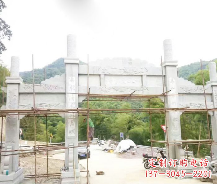 宁波专业牌坊雕塑定制