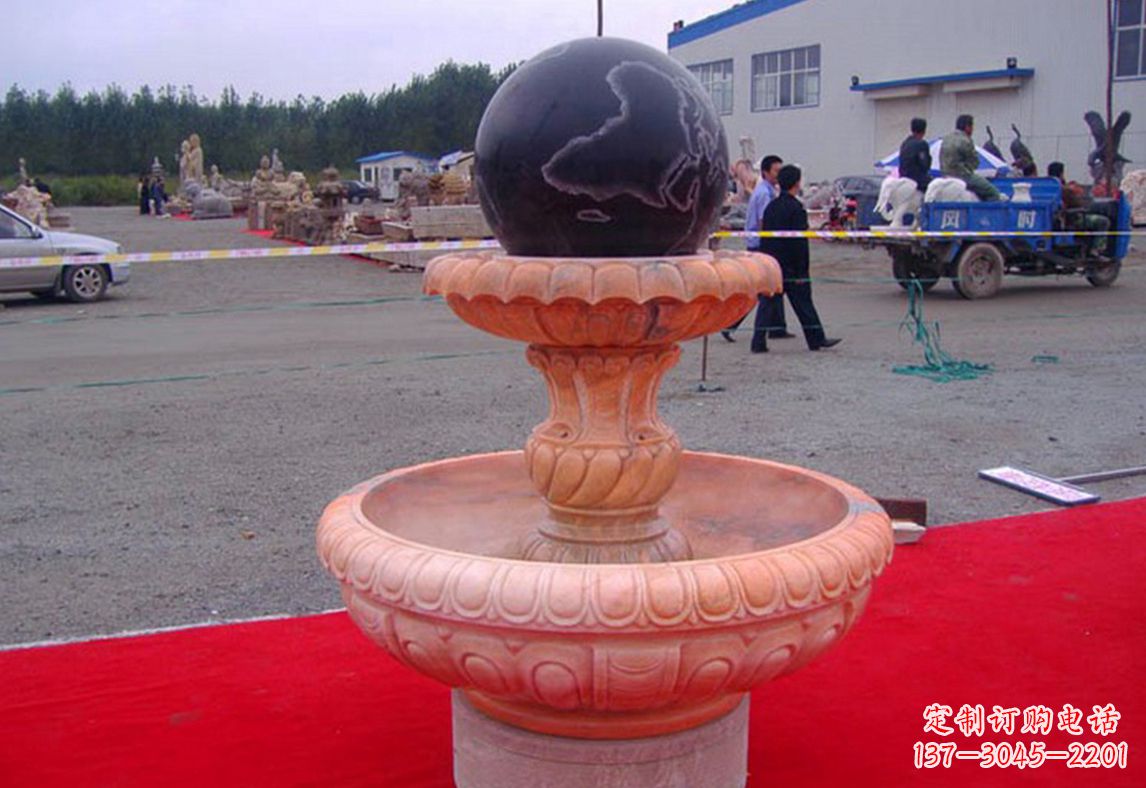 宁波德化精美风水球雕塑
