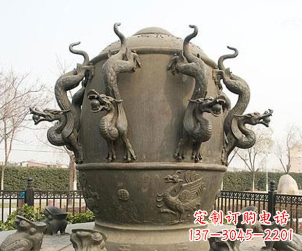 宁波地动仪景观铜雕