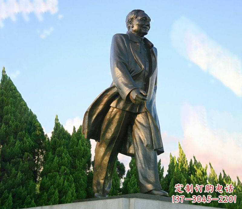 宁波激励千秋,抒发热爱——中领雕塑定制邓小平雕塑