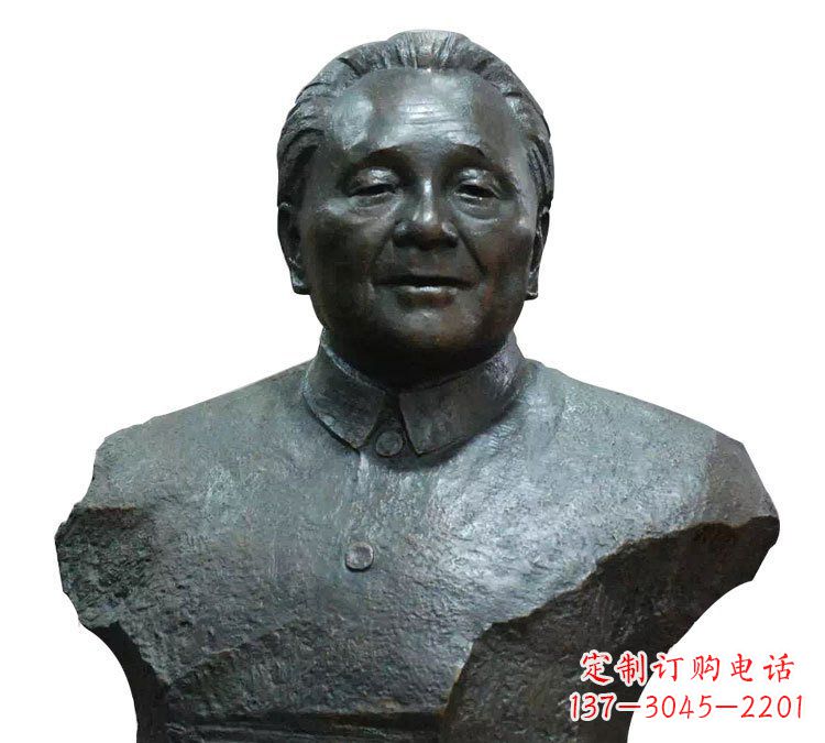 宁波伟大领袖邓小平胸像铜雕