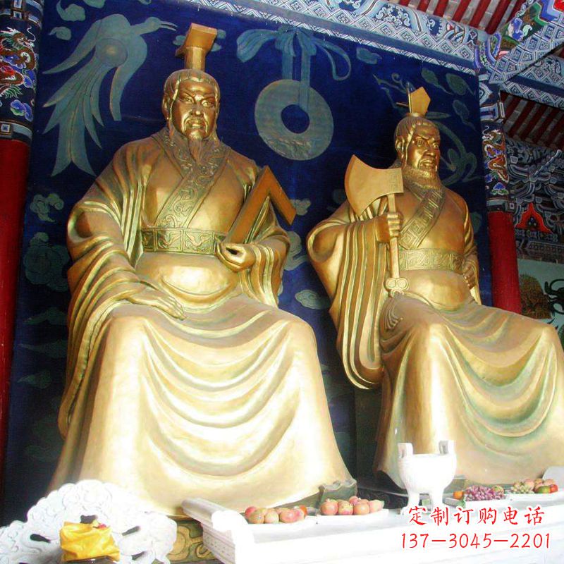 宁波帝喾铜雕神像,让你的家居更有气质