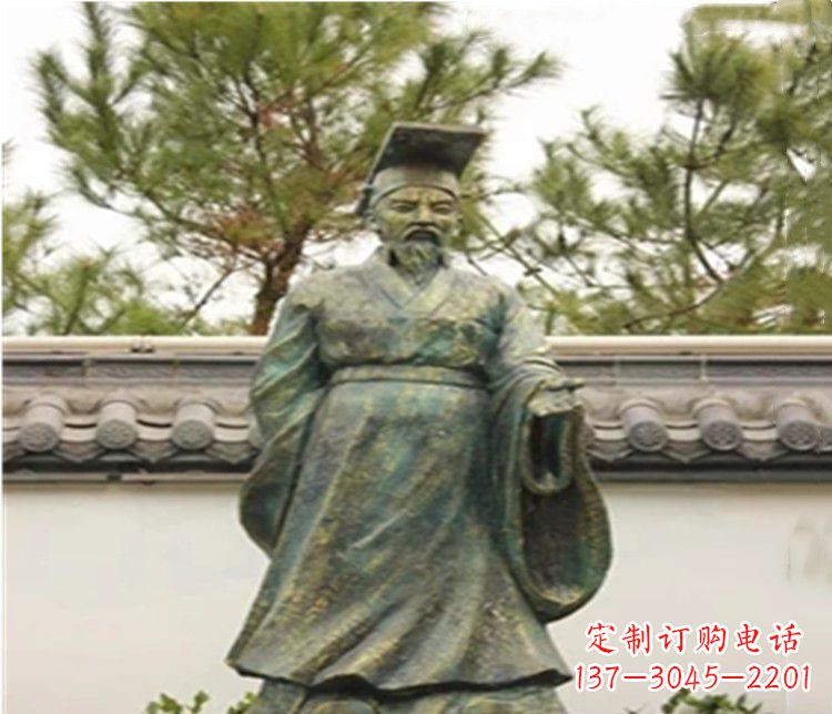 宁波青铜雕刻汉武帝铜雕