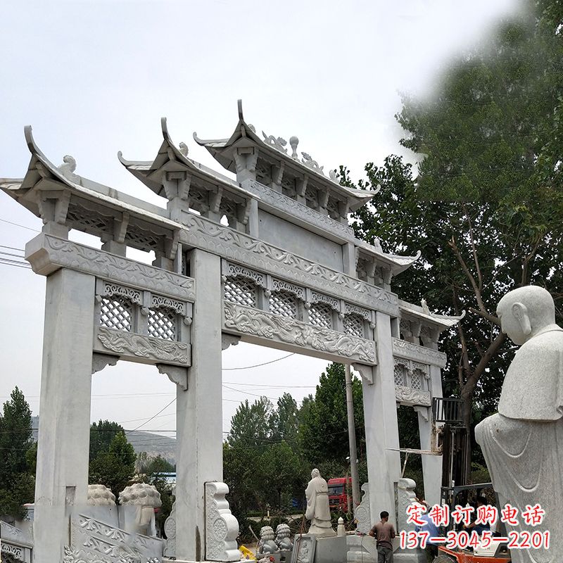 宁波牌坊雕塑——精美、经久耐用的室外装饰艺术