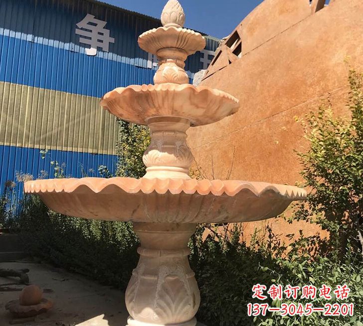 宁波跌水盆喷泉石雕