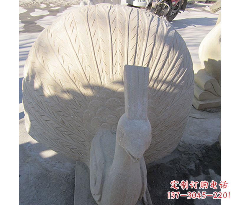 宁波优雅高贵的孔雀石雕