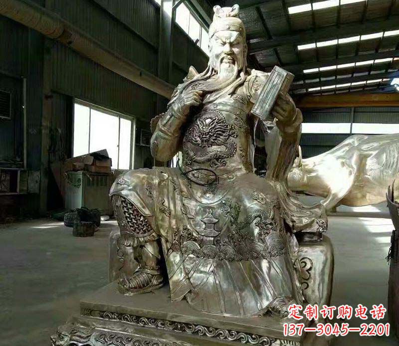 宁波精美关公铜雕