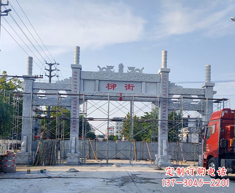 宁波牌坊铜锻雕塑，让您的空间绽放光彩