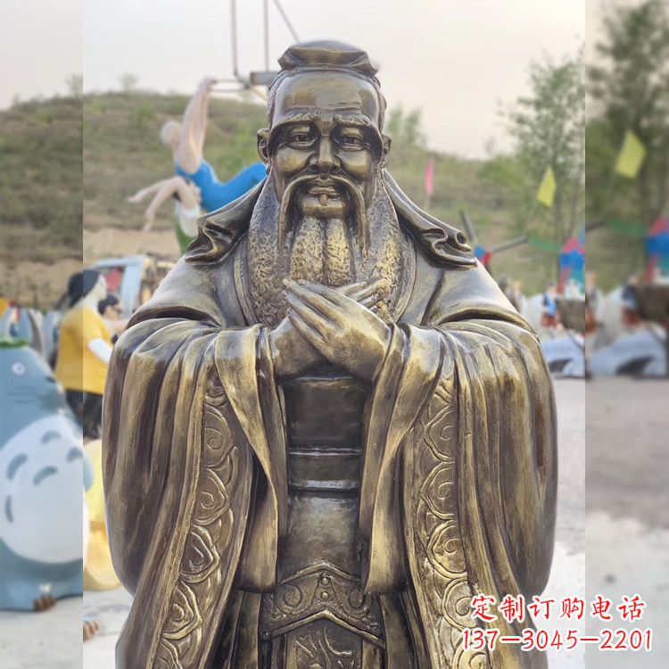 宁波中领雕塑贵族——伟大的孔子雕塑