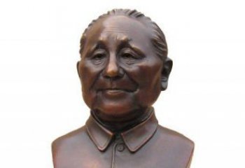 宁波伟人铜雕邓小平胸像