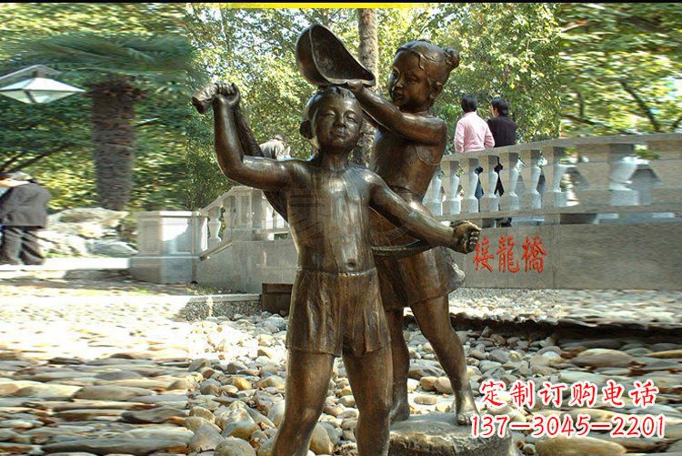 宁波优雅可爱的儿童雕塑