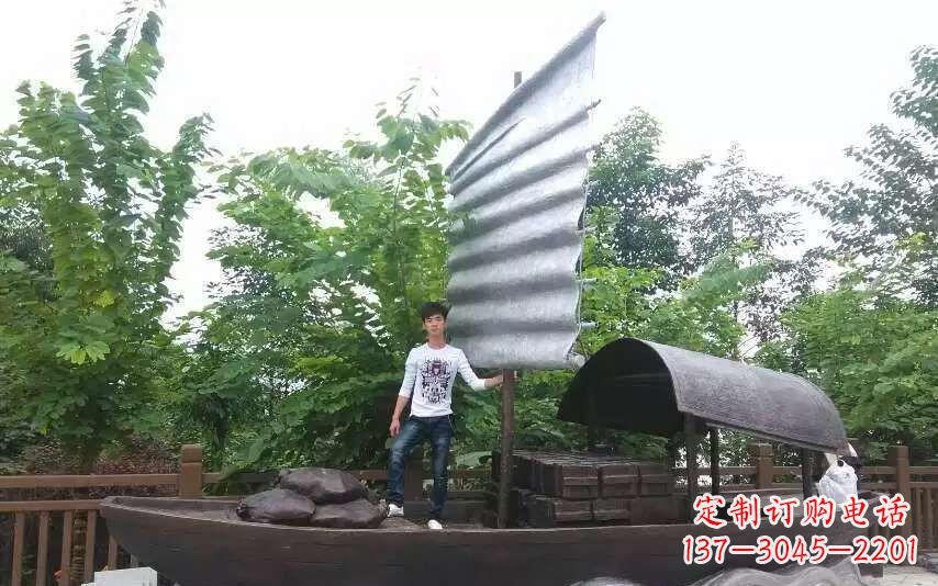 宁波高品质帆船铜雕