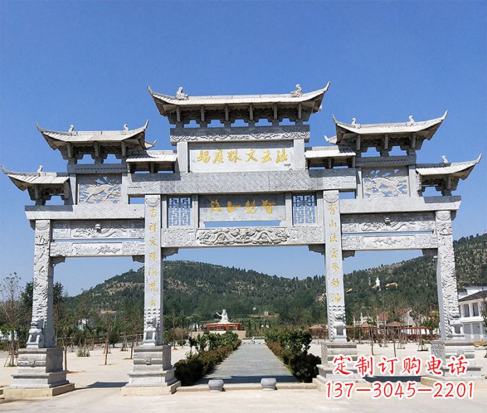 宁波特色牌坊石雕