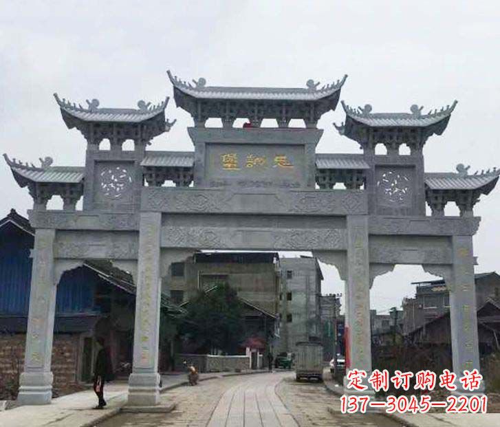 宁波精美牌坊石雕