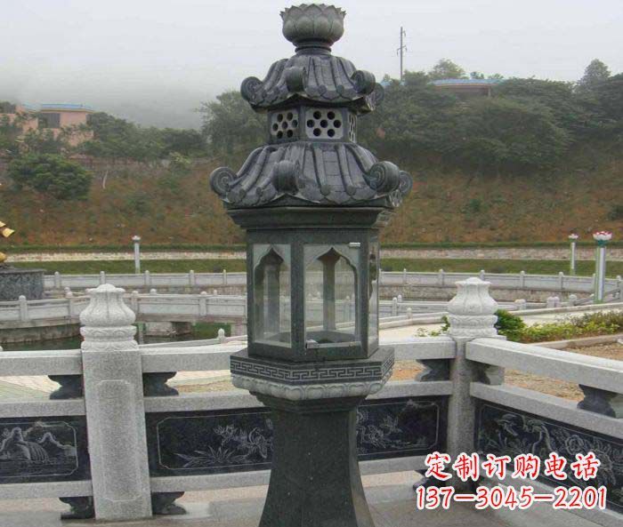 宁波仿古石灯雕塑,点亮景观空间