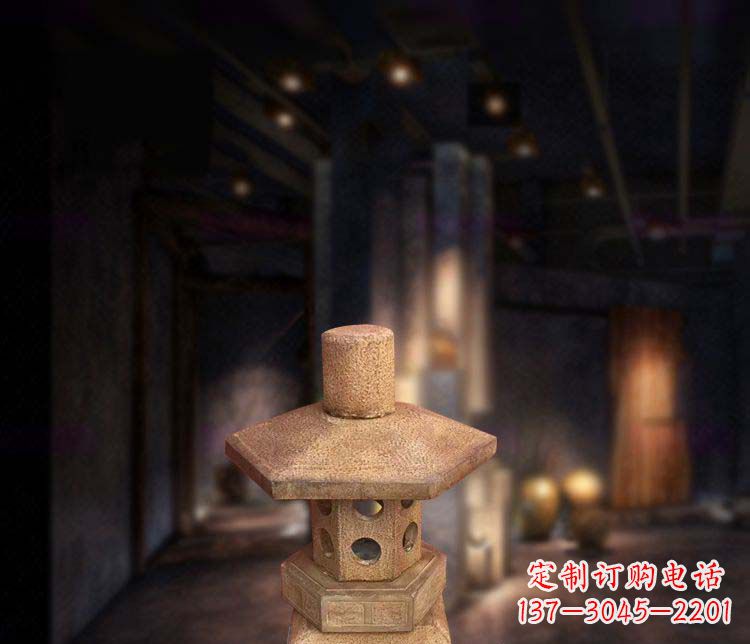 宁波精美仿古石灯雕塑