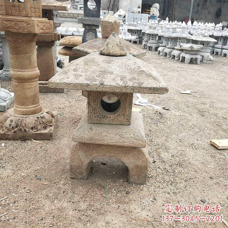宁波仿古石雕灯笼