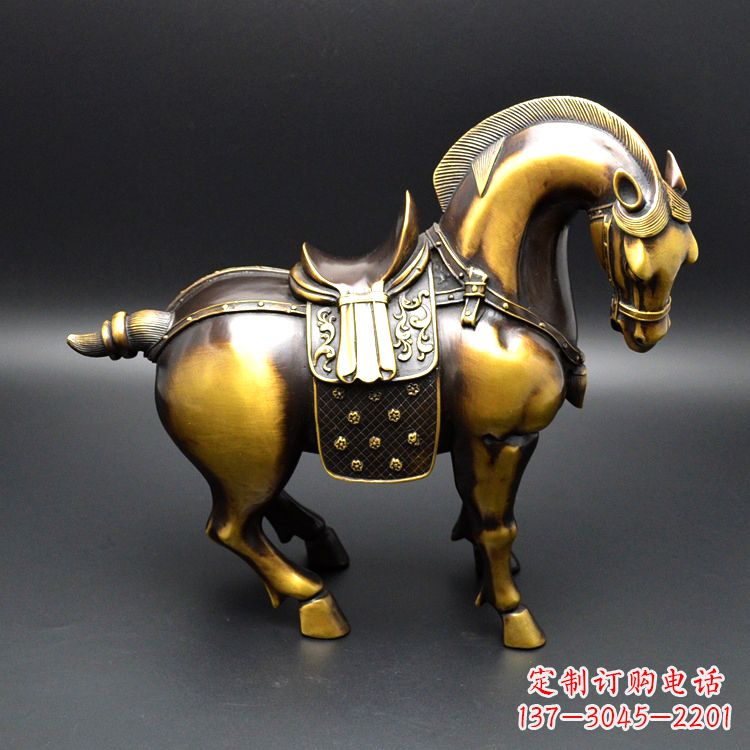 宁波精美仿古铜马雕塑