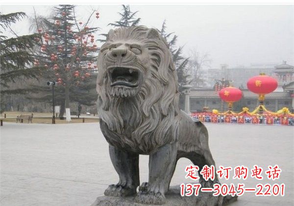 宁波仿古西洋狮子石雕