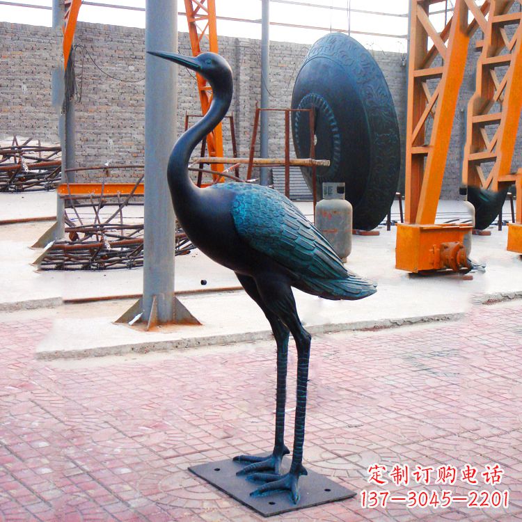 宁波仿古仙鹤雕塑
