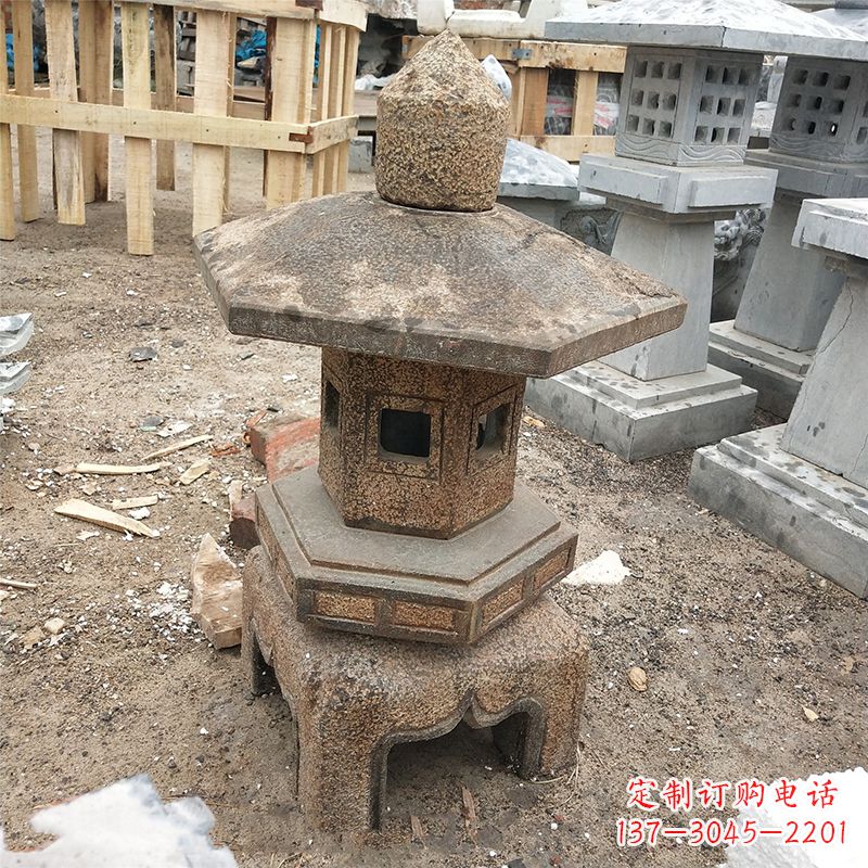 宁波古雅时尚仿古石灯笼雕塑