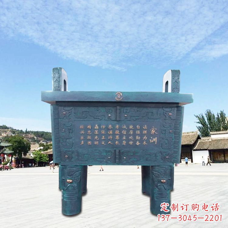 宁波古典香炉雕塑