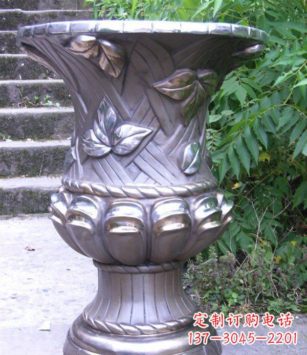 宁波玻璃钢花盆雕塑