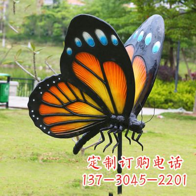 宁波黄色蝴蝶雕塑