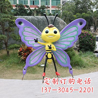 宁波仿真蝴蝶雕塑,精致多彩、灵动优雅