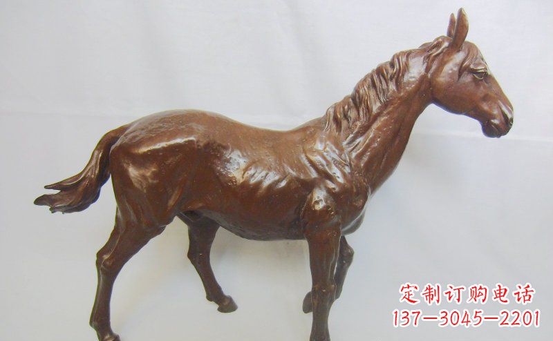 宁波仿真马铸铜动物雕塑