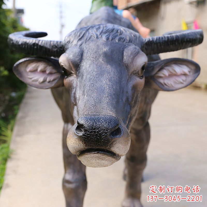宁波仿真水牛雕塑 (4)