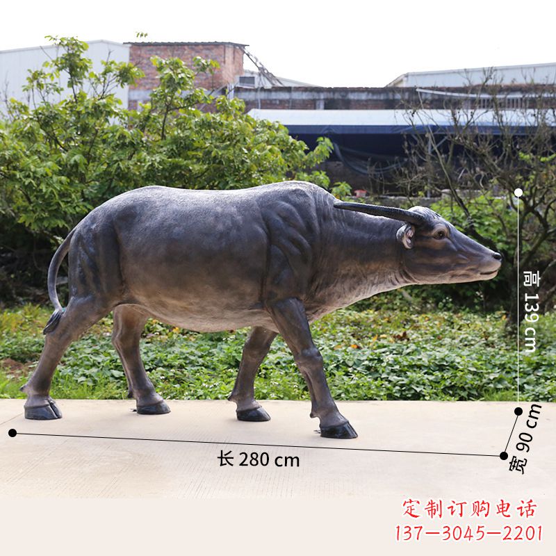 宁波仿真水牛雕塑