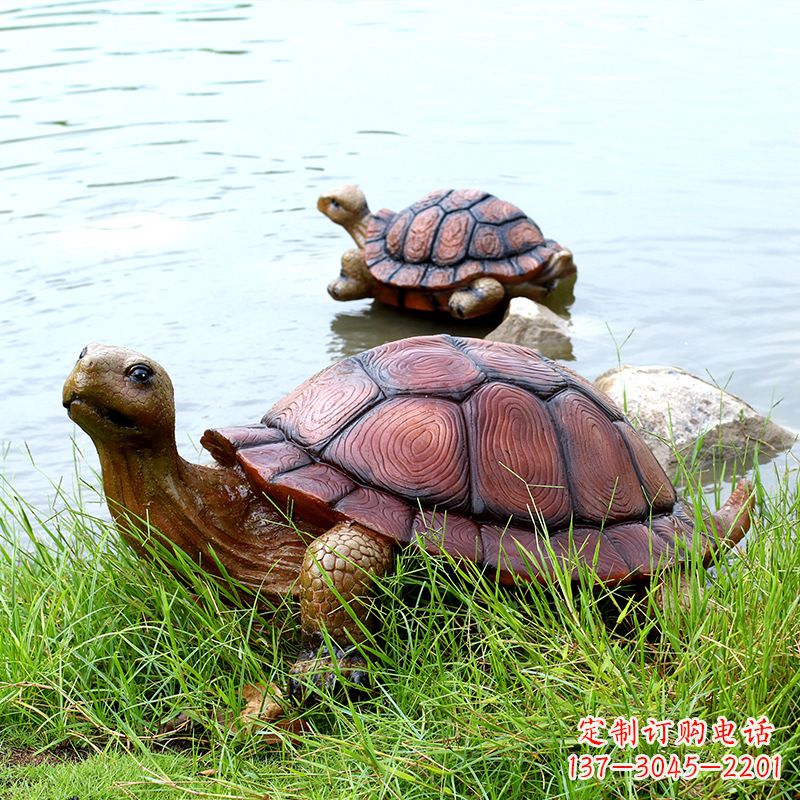 宁波精美乌龟雕塑,点亮您的池塘水景