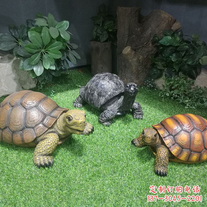 宁波仿真乌龟花园庭院水景池塘装饰雕塑