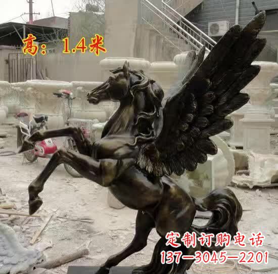 宁波飞马动物铜雕定制