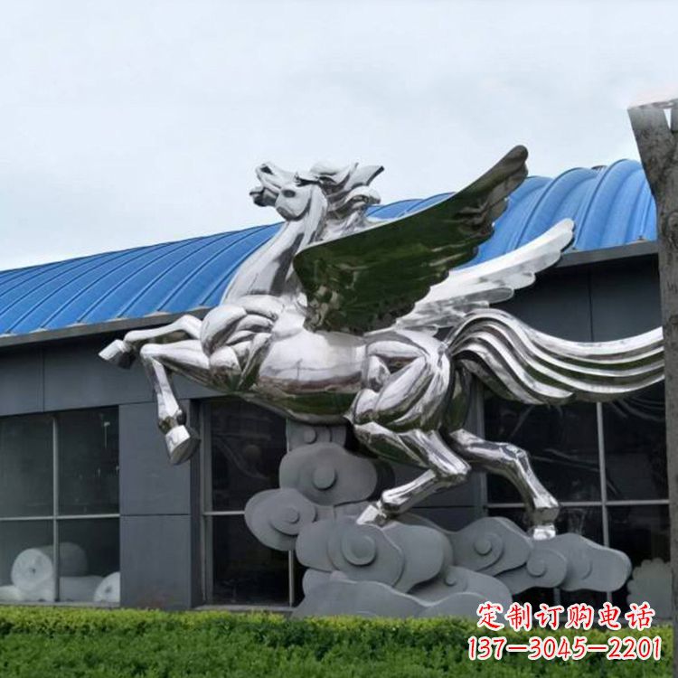 宁波镜面不锈钢动物雕塑