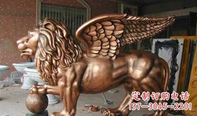 宁波飞狮玻璃钢动物雕塑