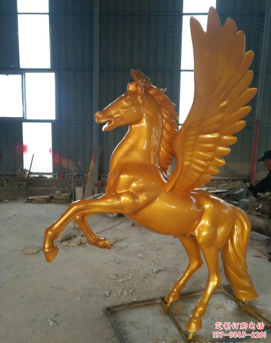 宁波飞马铜雕——精美的马雕塑
