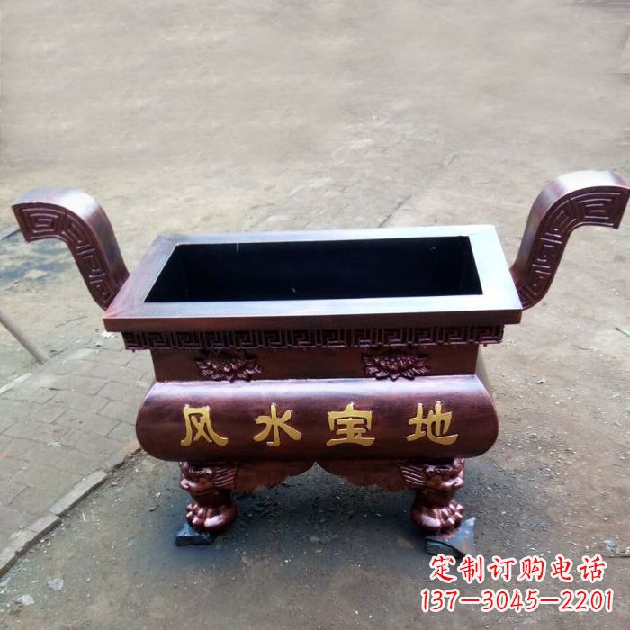 宁波精美香炉铜雕