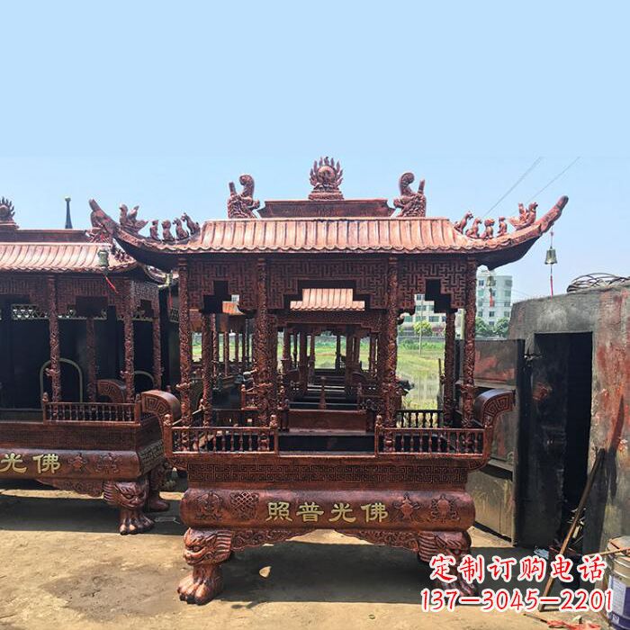 宁波佛光普照香炉雕塑