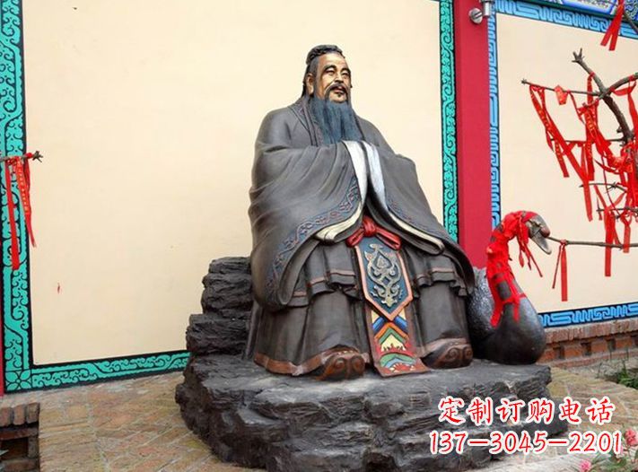 宁波浮雕孔子行教