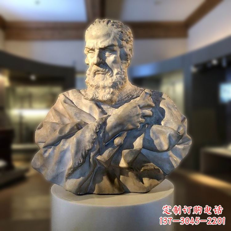 宁波伽利略头像雕塑--精致定制