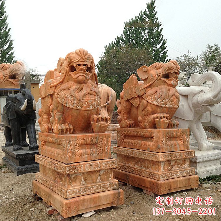 宁波豪华高饱和度貔貅雕塑